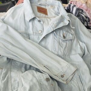 Levi's Light Blue Women's Denim Jacket - Pale Wash